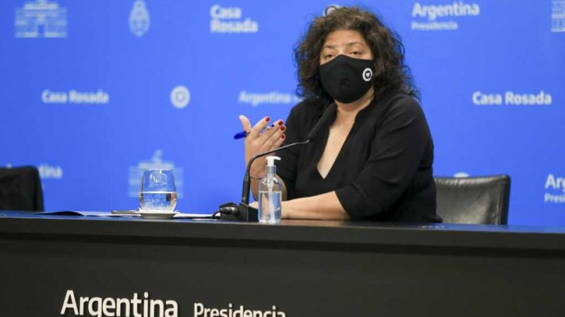 Carla Vizzotti: “Quien no tenga indicación de testeo, que no se acerque a los centros”