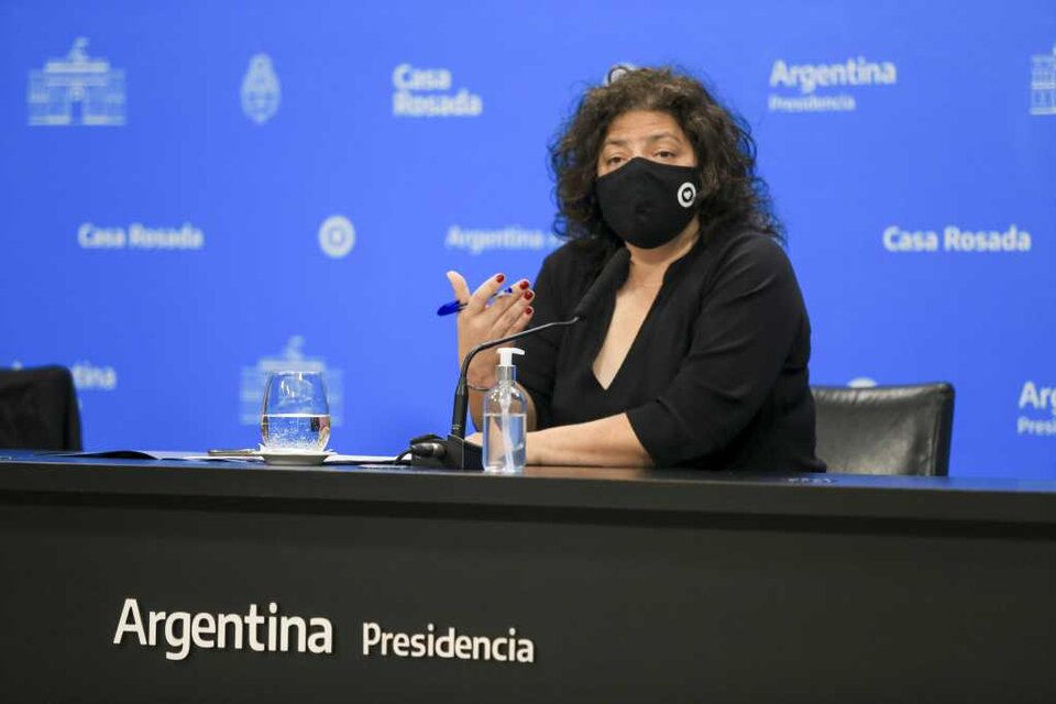 Carla Vizzotti: “Quien no tenga indicación de testeo, que no se acerque a los centros”