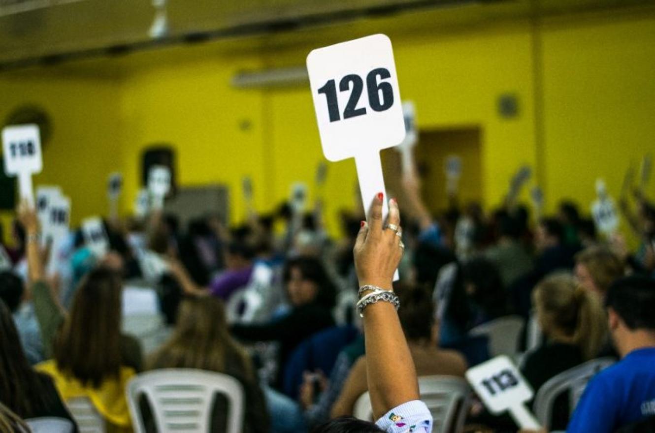 El congreso de Agmer sesiona en Rosario del Tala y rechaza la oferta salarial del Gobierno