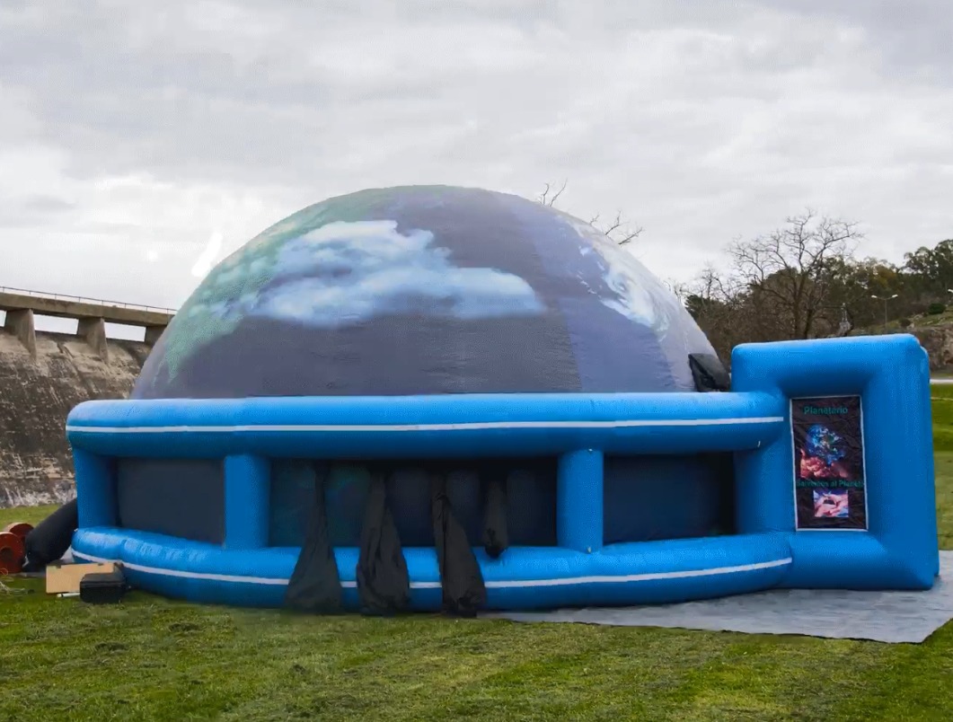 El Planetario Móvil “Estrella del Plata” llega a Santa Elena