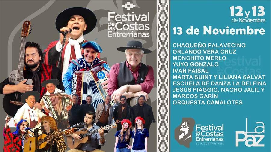 Cuenta regresiva para la primera edición del Festival de las Costas Entrerrianas