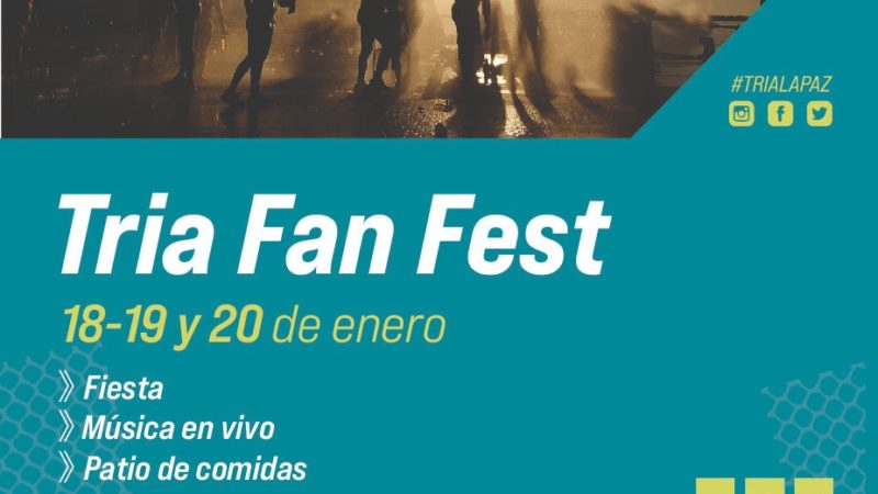Fan Fest  38° Triatlón Internacional Ciudad de La Paz. Mira la grilla