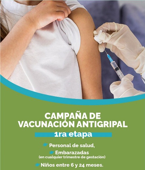 La Paz: Comienza la campaña de vacunación antigripal.