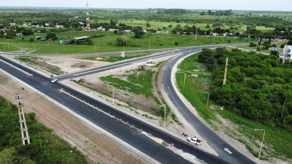 Santa Elena: Continúan las obras del nuevo ingreso