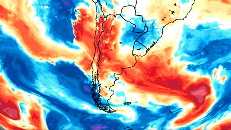 Una masa de aire cálido comienza a instalarse en el país: se prevén picos de 30°
