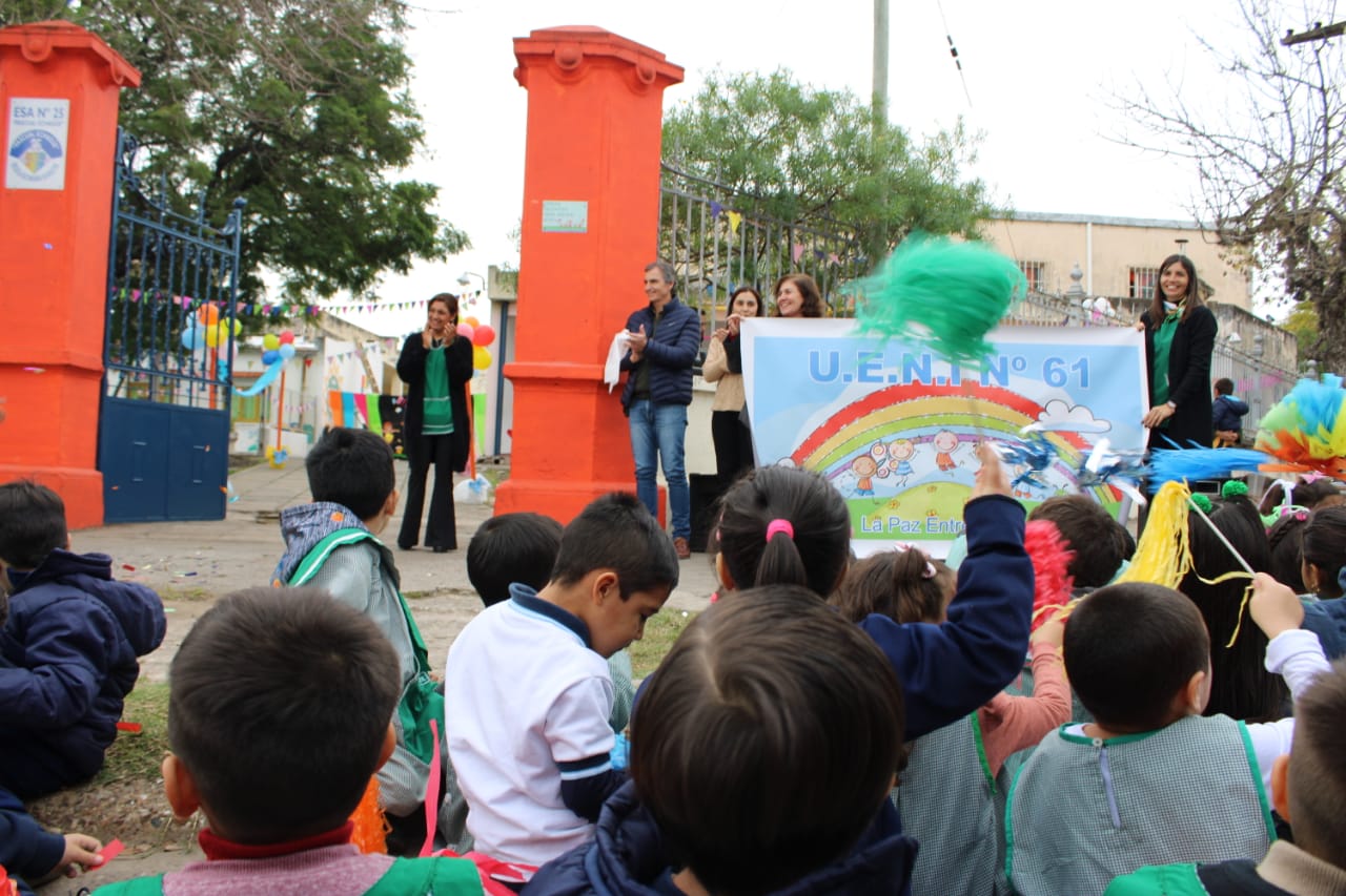 La Paz: Se inauguró una nueva Unidad Educativa de Nivel Inicial