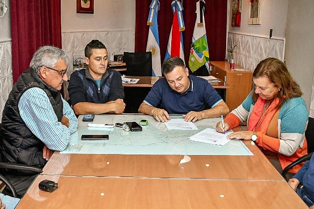 Firman acta de inicio para la rehabilitación de la ruta A03 cerca al acceso a Piedras Blancas