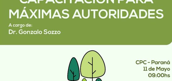 Convocan a autoridades de los poderes Ejecutivo, Legislativo y Judicial a participar de la Formación Integral en Ambiente