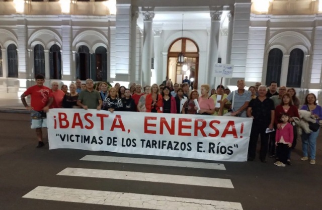 Asambleas populares reclaman por suba de tarifa eléctrica hoy a las 10 en Casa de Gobierno