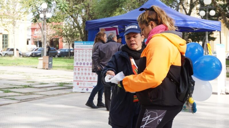 El Municipio realizó actividades en el marco del Día Mundial de la Seguridad Vial
