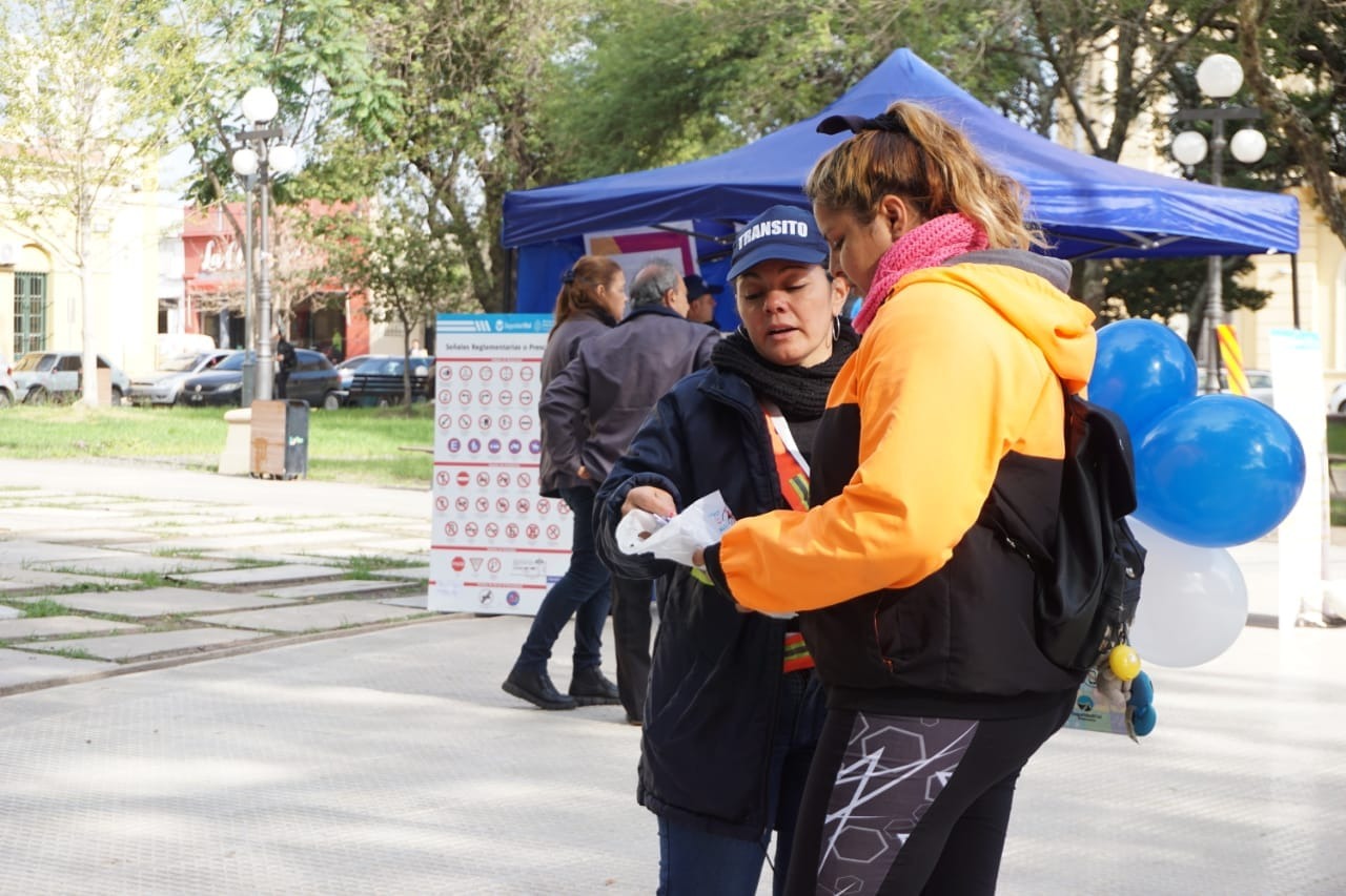 El Municipio realizó actividades en el marco del Día Mundial de la Seguridad Vial