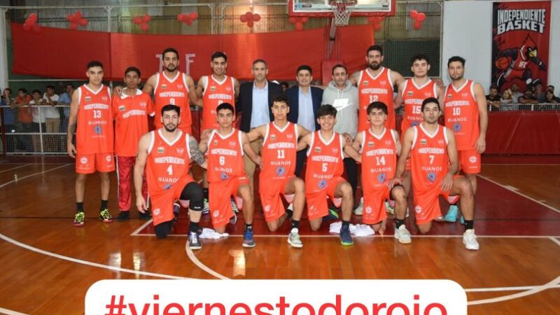 Torneo Pre Federal de básquet: Hoy se juega el Superclásico Departamental, Independiente recibe a Urquiza de santa Elena.