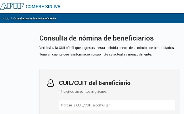 Como saber  si estoy  dentro de las personas habilitadas para el reintegro del IVA