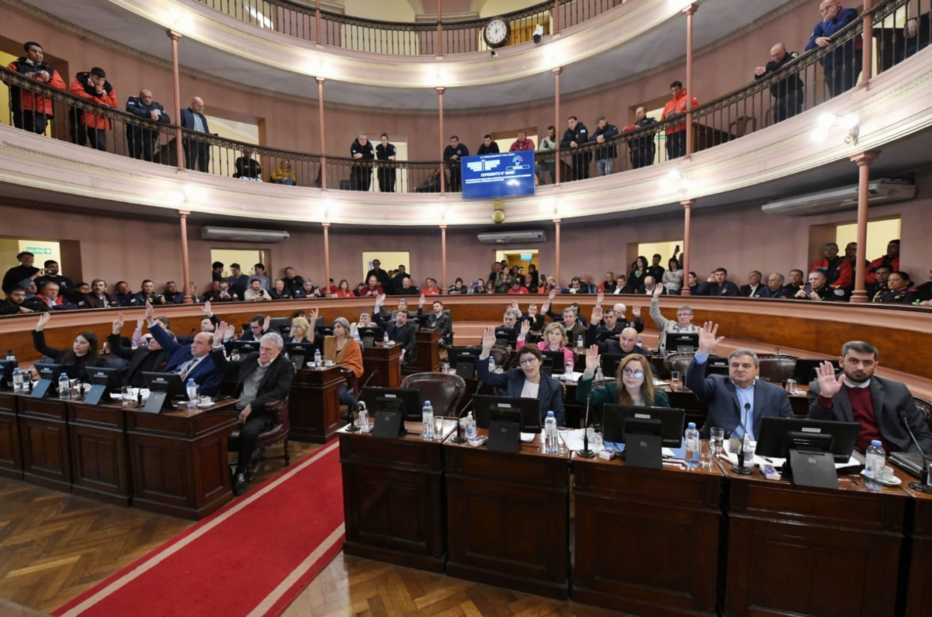 Diputados aprobó un proyecto que beneficia a bomberos Voluntarios