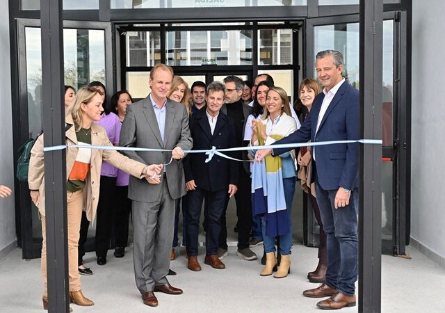 Bordet y Bahl inauguraron el nuevo laboratorio provincial de epidemiología
