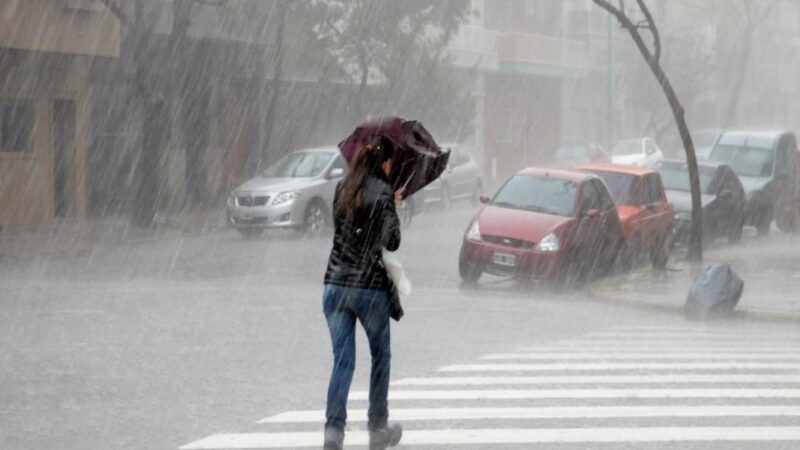 Alertan por tormentas y fuertes vientos en Entre Ríos