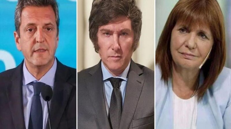 Presidenciales en Entre Ríos: Massa alcanzó un 33,25%, Bullrich un 30,9% y Milei un 29,74%