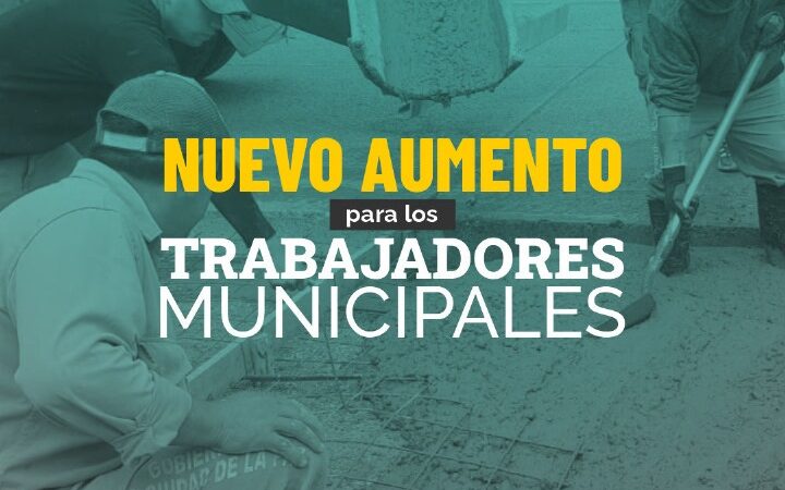 La Paz: El Intendente Walter Martin anunció un nuevo aumento del 20% para municipales.