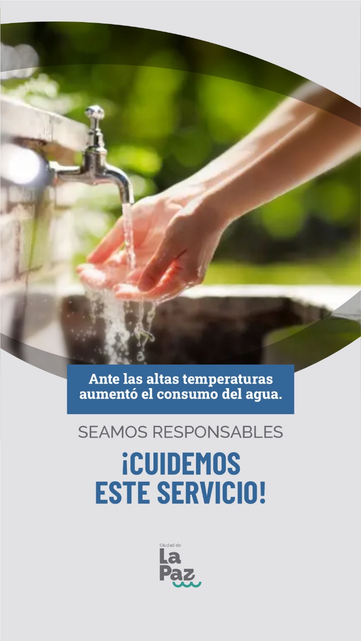 Ante las altas temperaturas, aumentó el consumo y uso de agua en nuestra ciudad.