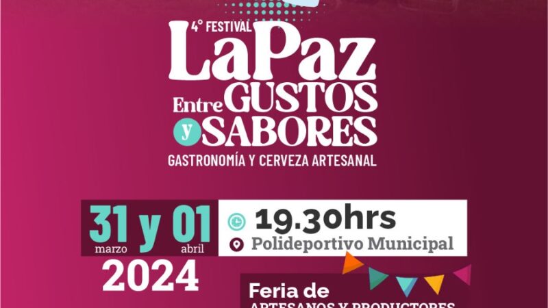 Fin de semana XXL vivilo en La Paz “Entre Gustos y Sabores”