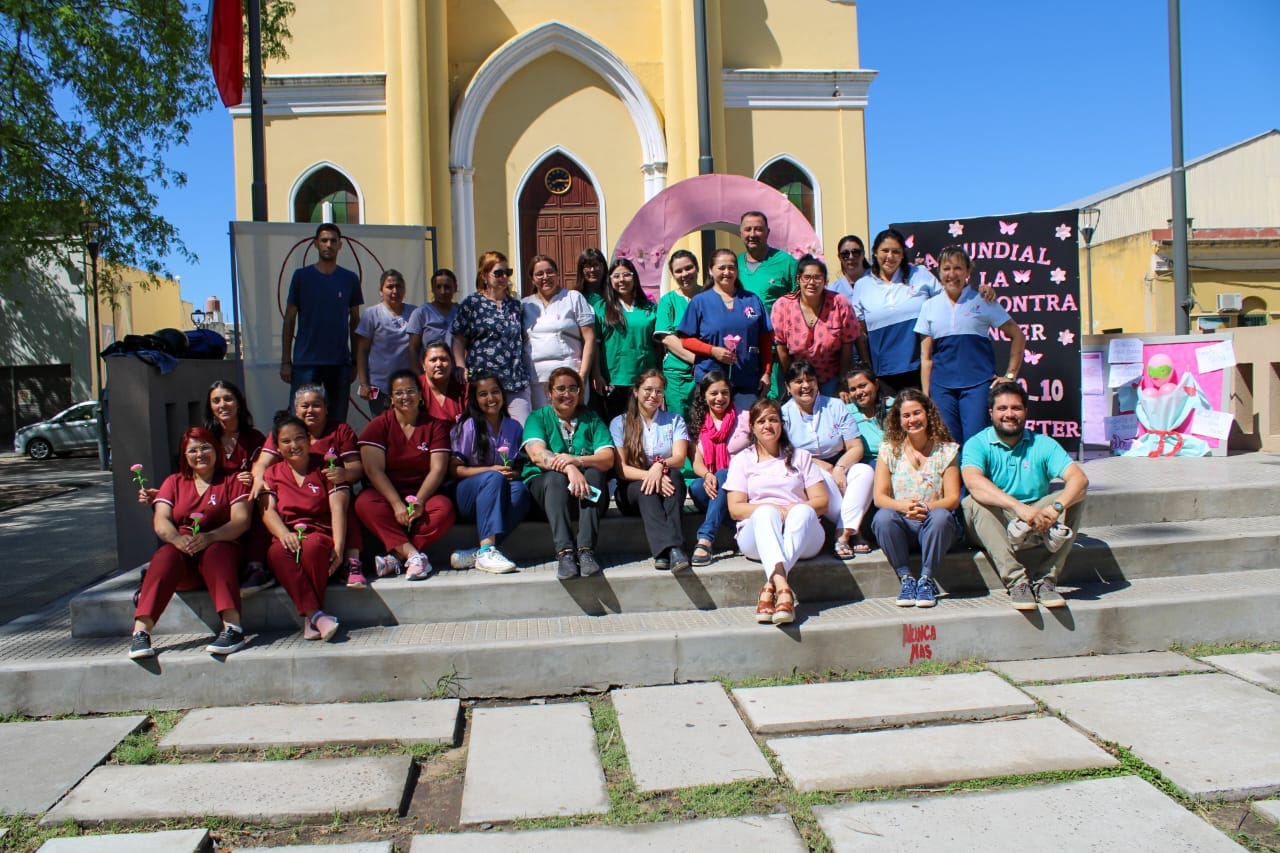 Jornada de concientización sobre la  prevención y detección temprana del cáncer de mama.