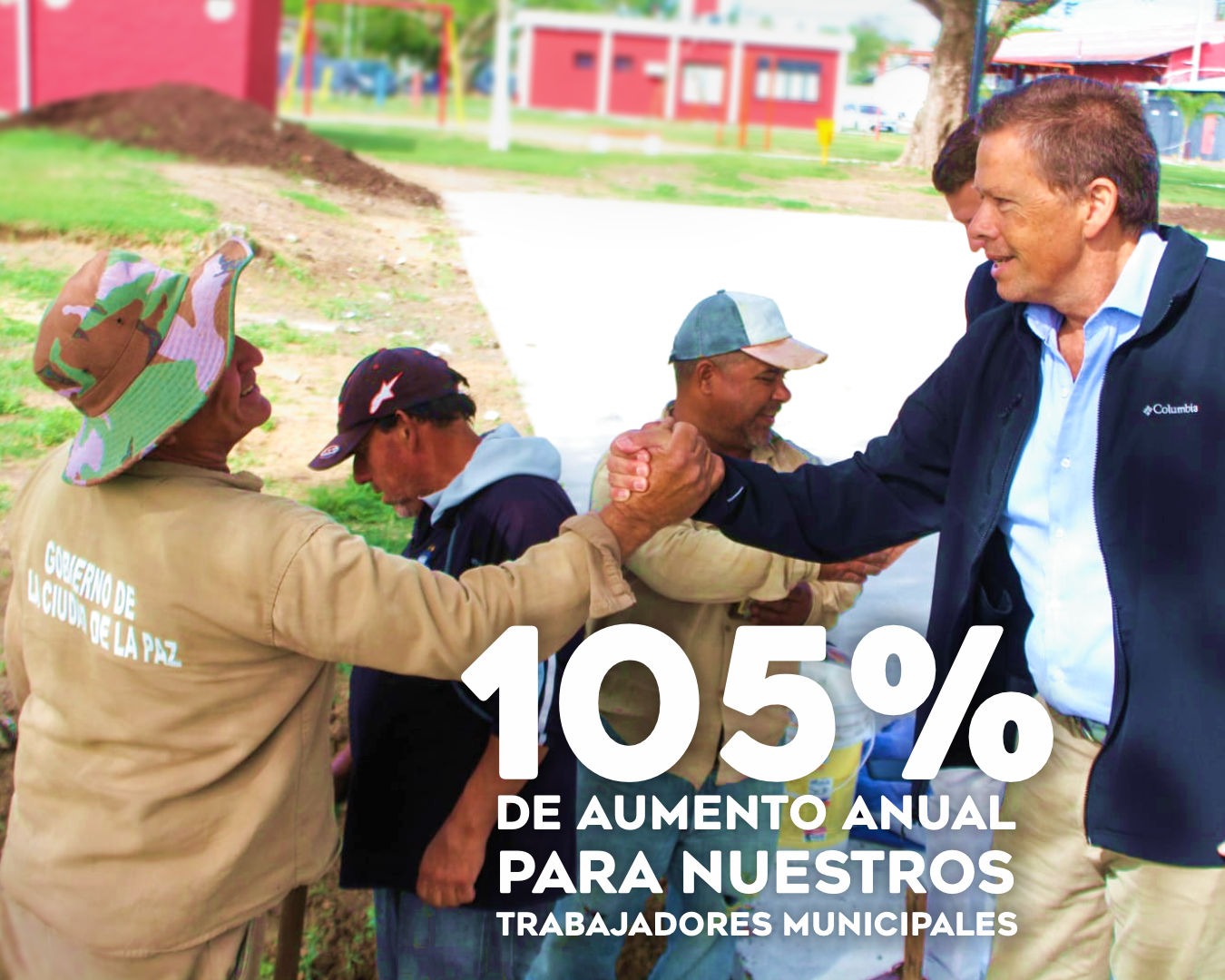 Walter Martin otorgó un incremento anual del 105%