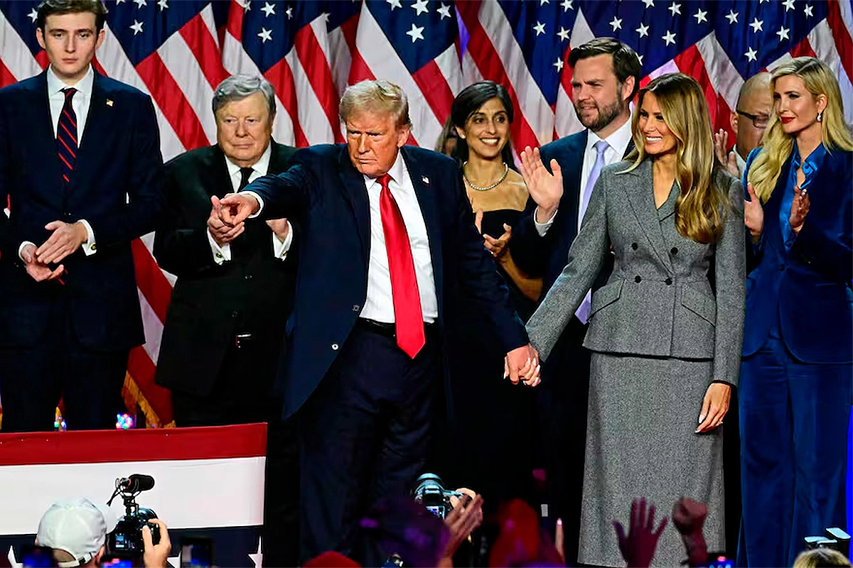 Donald Trump fue elegido como el 47º presidente de los Estados Unidos