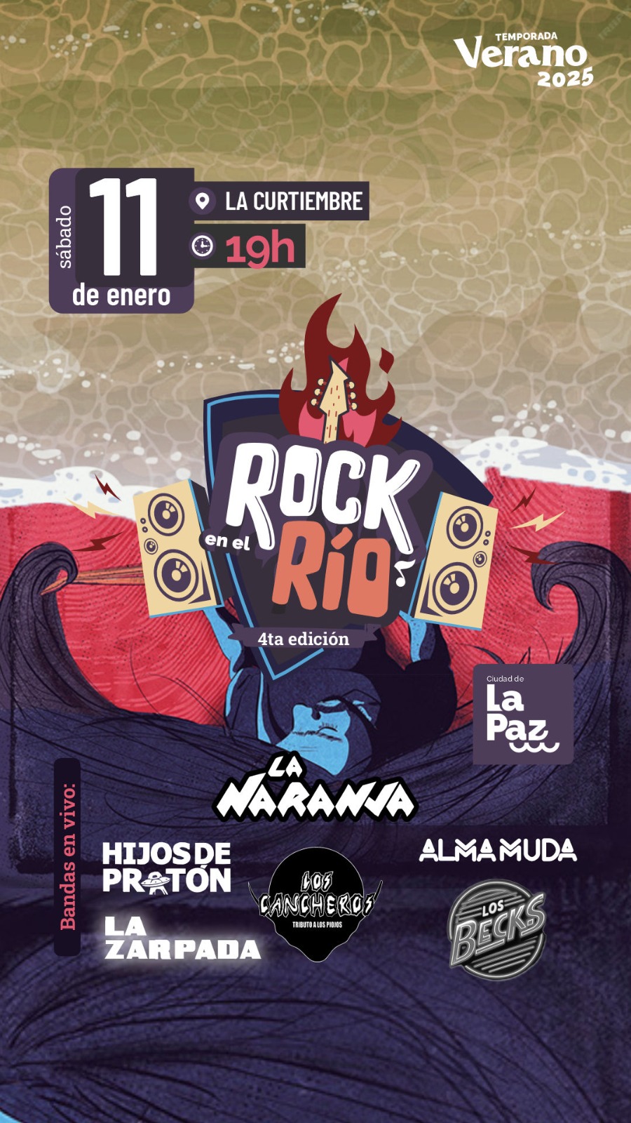 El sábado 11 de enero se viene una nueva edición de “Rock en el Río”.