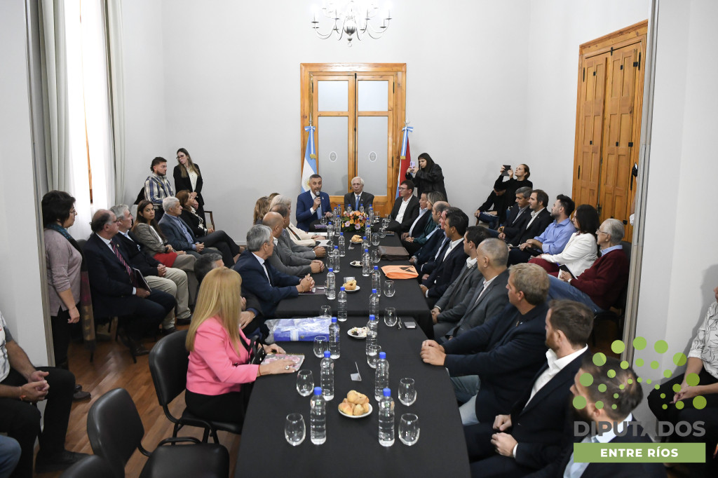 Bernaudo y Hein encabezaron un encuentro con autoridades y empresarios del Mercosur