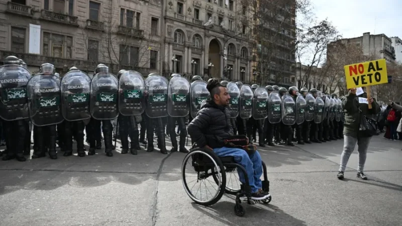 La Justicia anuló el veto presidencial a la ley de Emergencia en Discapacidad