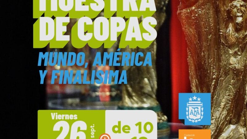 Las Copas del Mundo, América y Finalissima llegan a La Paz en un evento histórico para la ciudad