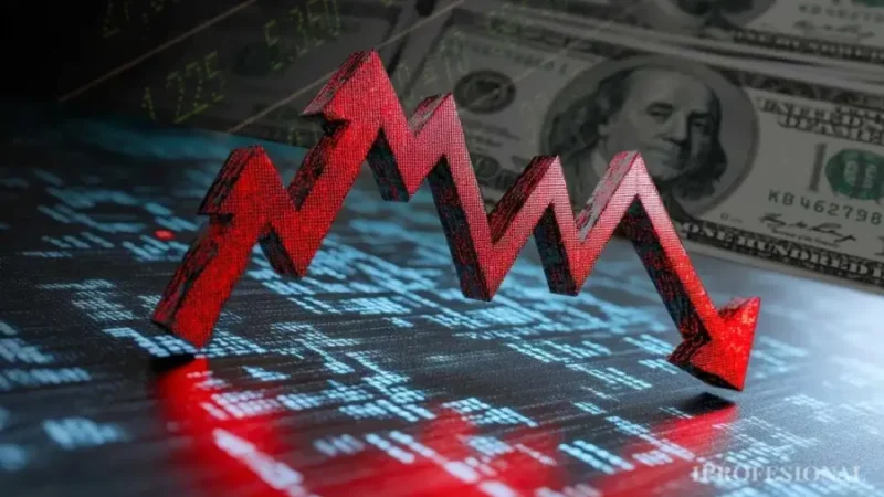 El riesgo país supera los 1.000 puntos y las acciones se derrumban hasta 15% tras la derrota del Gobierno