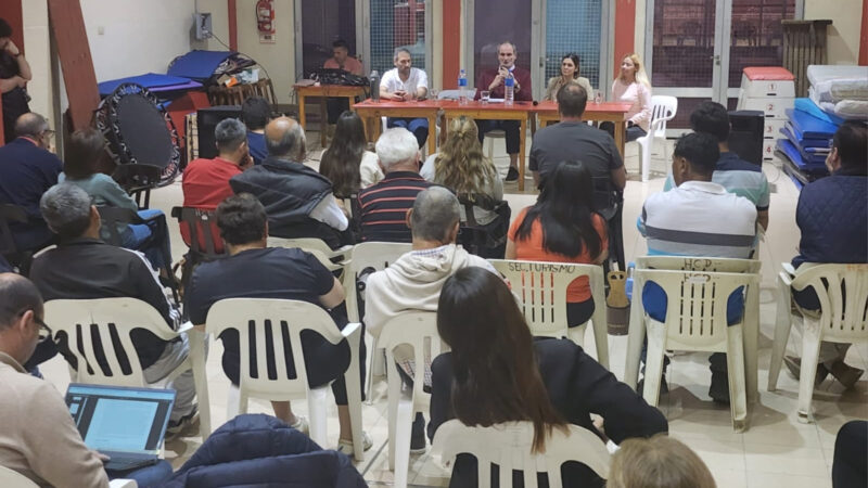 El gobierno provincial promueve la ley de Mecenazgo Deportivo en La Paz