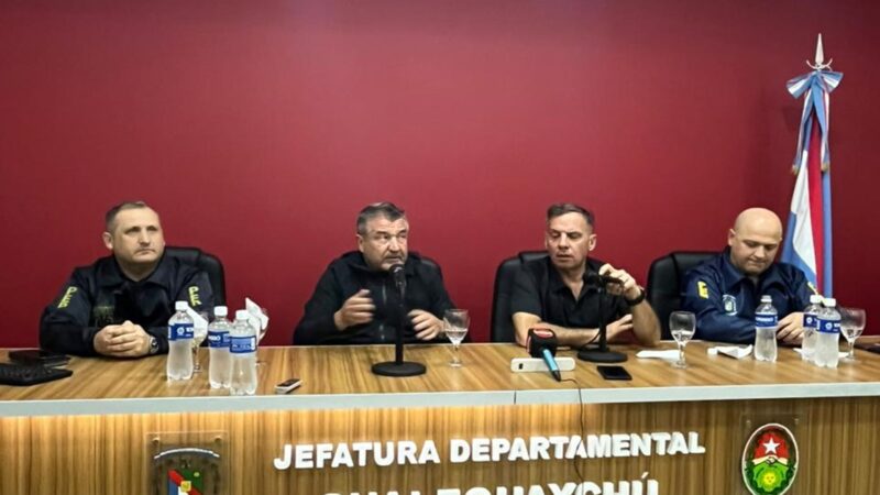 Seguridad brindó detalles sobre el operativo que permitió detener a Rodríguez Laurta y rescatar a su hijo