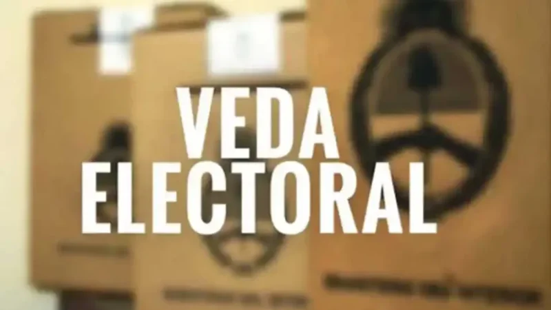 Comenzó la veda electoral: ¿Cuáles son las restricciones vigentes hasta las 21 horas del domingo?
