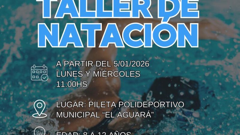Se encuentran abiertas las inscripciones a los talleres de verano organizados por la Coordinación de Deportes.