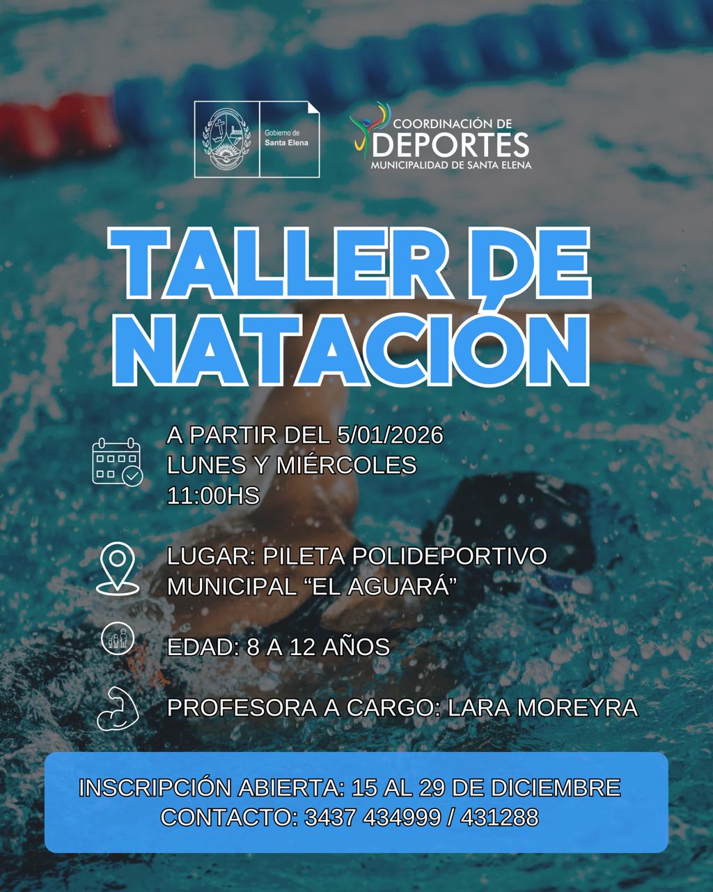 Se encuentran abiertas las inscripciones a los talleres de verano organizados por la Coordinación de Deportes.