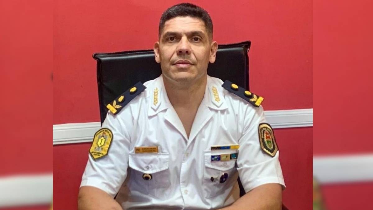 Carlos Schmunk es el nuevo jefe de la Departamental La Paz de Policía