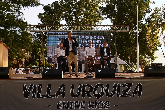 Frigerio inauguró desde Villa Urquiza la temporada de verano de Entre Ríos
