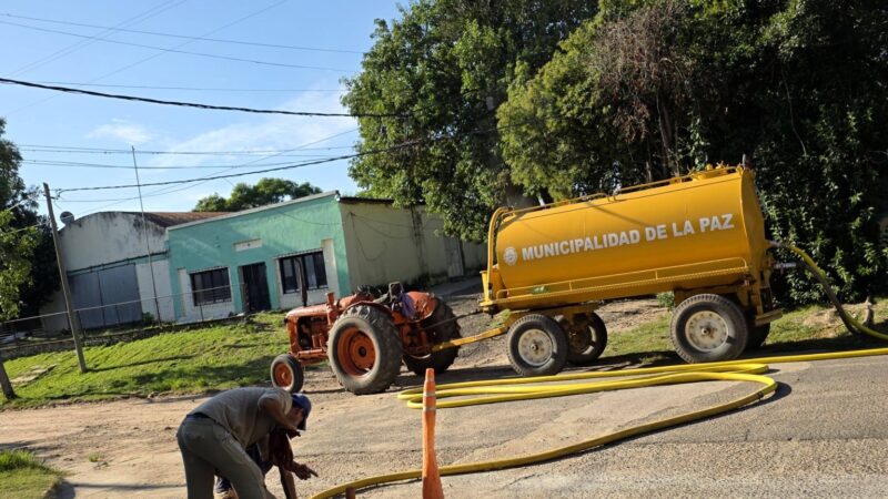 Después de un largo tiempo vuelve a prestar servicios el camión atmosférico municipal