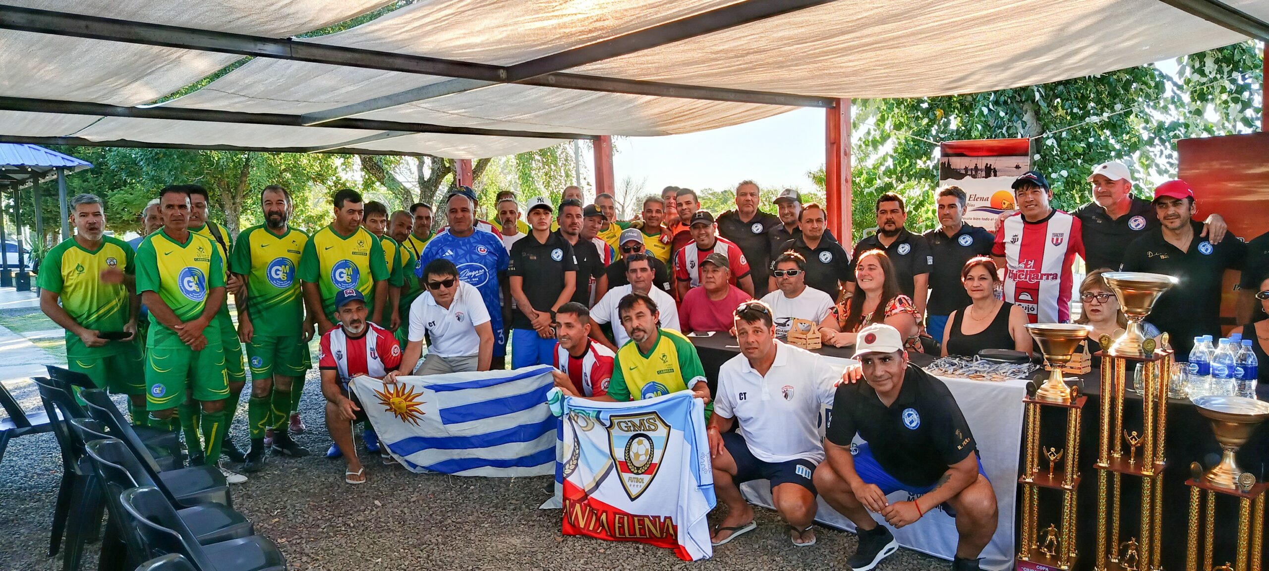Santa Elena: Se realizó el 2° Encuentro Internacional de Fútbol Senior +50 – Copa Ciudad Paraíso