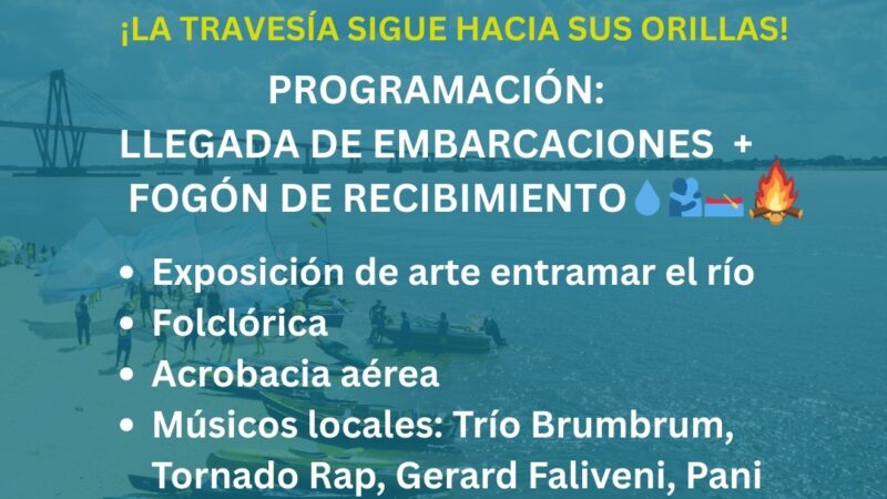 LA PAZ dice presente y se prepara para recibir a la Travesía “Salvemos el Paraná y sus humedales”