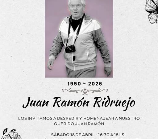 Este sábado se realizará un homenaje a Juan Ramón Ridurejo, referente del periodismo y de la dirigencia deportiva en La Paz.