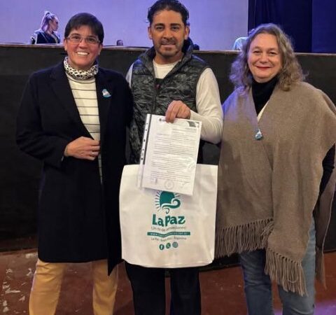 Hernán Piquín fue reconocido en nuestra ciudad