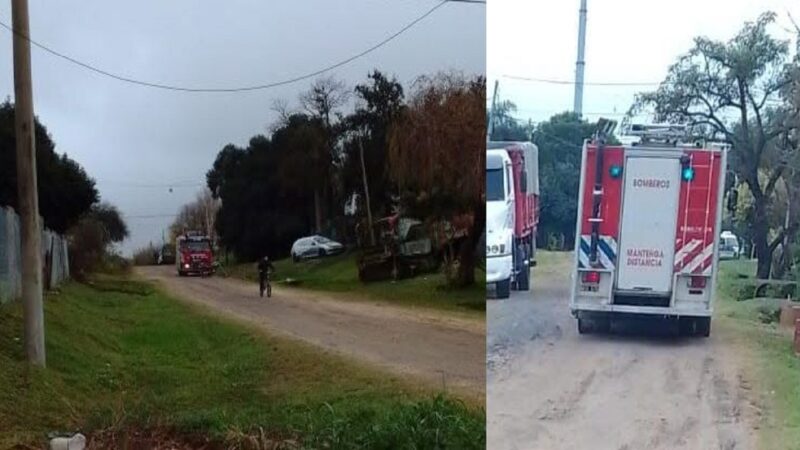 La Paz: Bomberos rescataron con vida a una persona que dormía en una vivienda incendiada