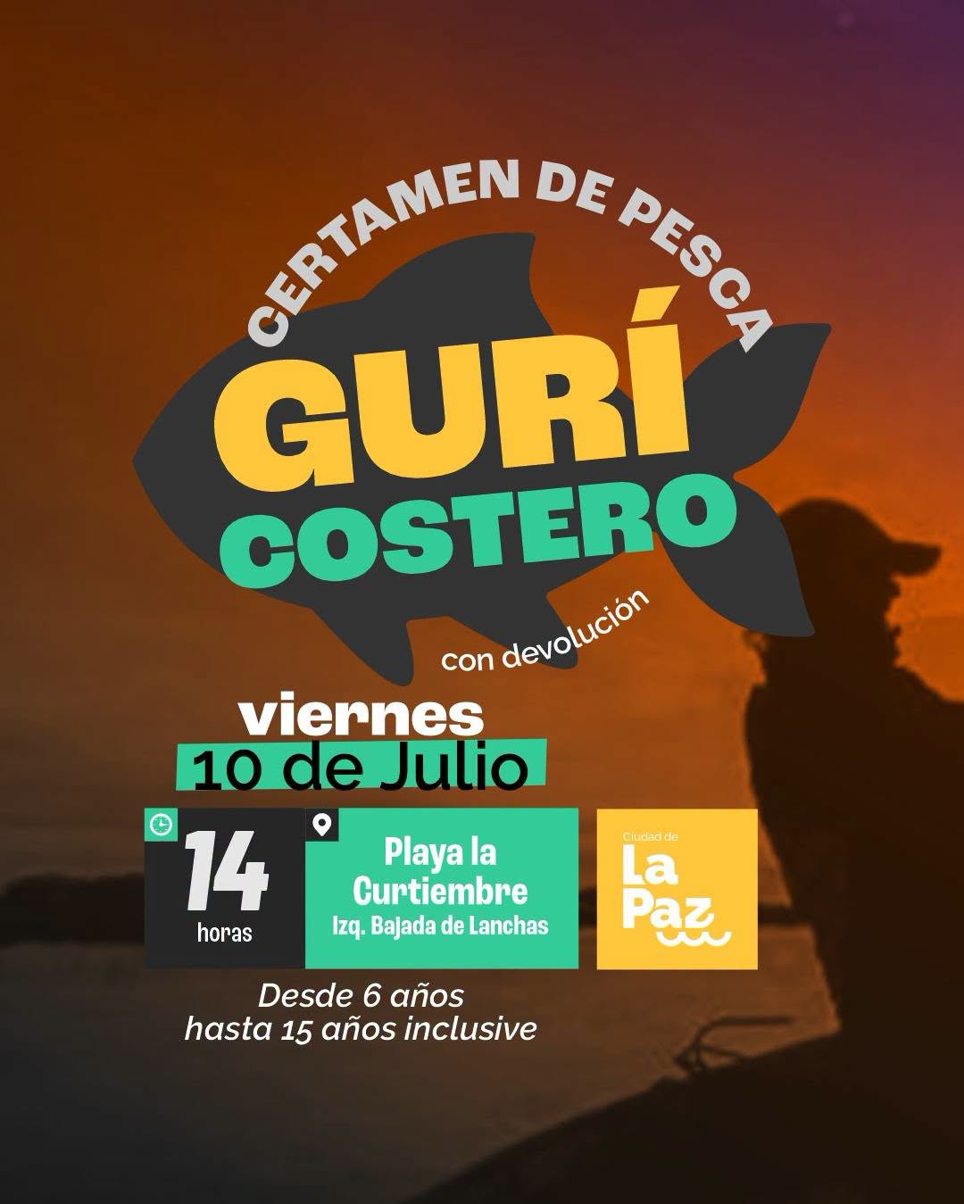 La Paz: Este viernes 10 se realizará el concurso de pesca infantil “Gurí Costero”