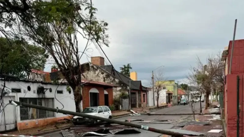 Estiman que las reparaciones eléctricas por el temporal en Concordia rondarán los $3 mil millones