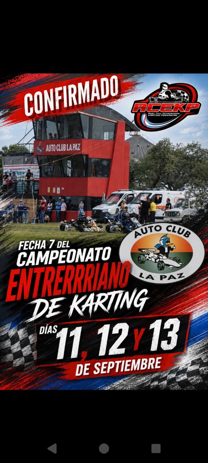 Confirman la llegada nuevamente del Karting entrerriano a La Paz