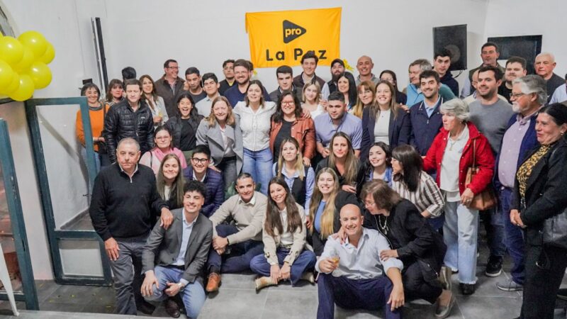 El PRO inauguró un nuevo local en el Departamento La Paz