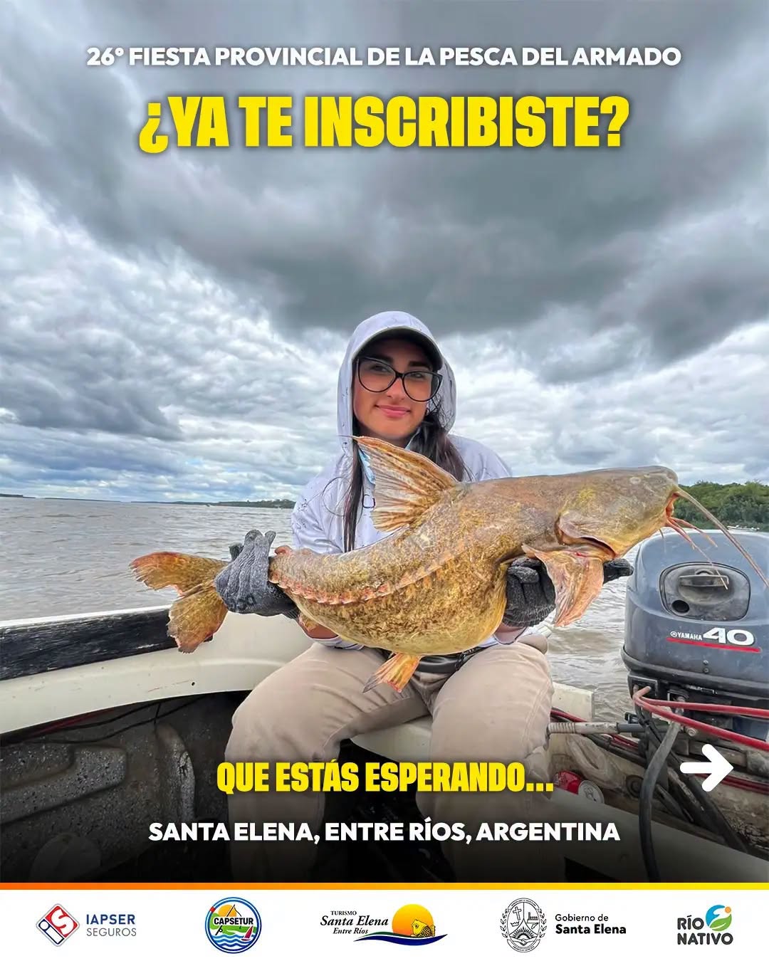 Se viene la Fiesta del Armado en Santa Elena, todavía no inscribiste? Mira la info